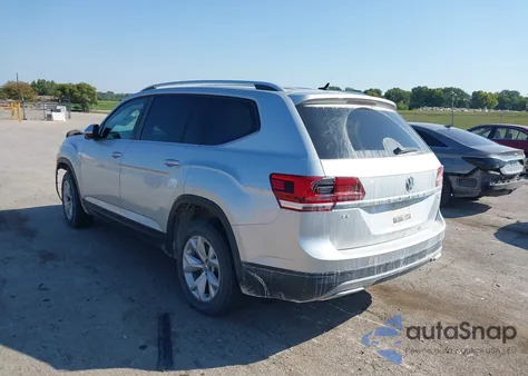 2018 Volkswagen Atlas 3.6L V6 Se/3.6L V6 Se W/Technology from USA, damaged, VIN 1V2DR2CA1JC508600